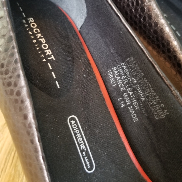 NWOT Rockport Walkability Snakeskin pumps - size 7 - Picture 3 of 8